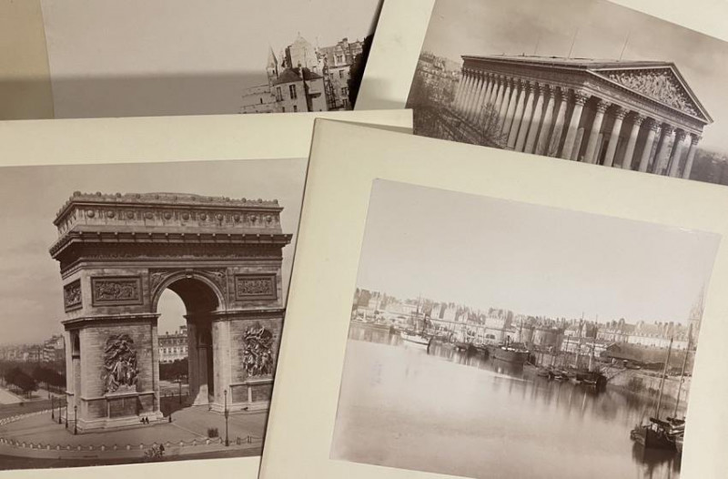 [PHOTOGRAPHY] 11 large format 19th-cent albumen prints
