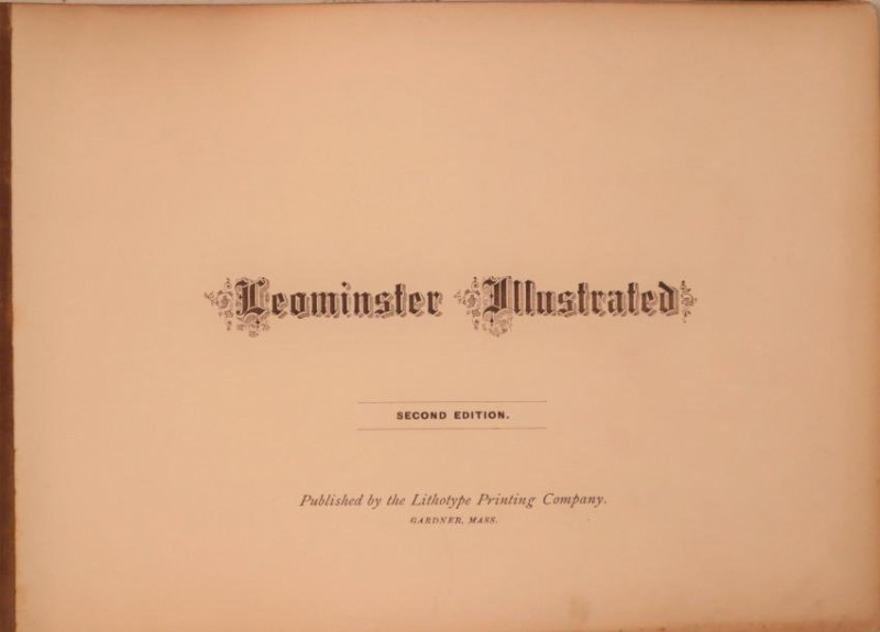 LITHOTYPE Pr. Co. Leominster Illustrated 2nd ed