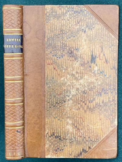 Image for Lot BINDING [LOWELL , Mass.] Mind amongst Spindles 1844