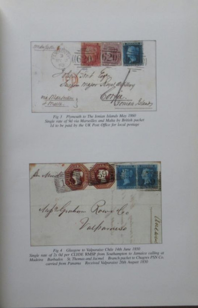 MOUBRAY British Letter Mail to Overseas 1840-1875