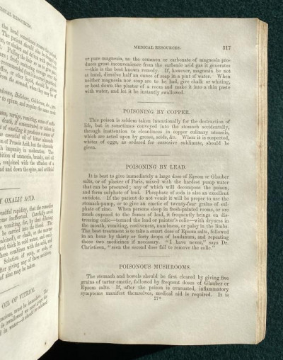 Family & Ship Medicine Chest Companion 1851