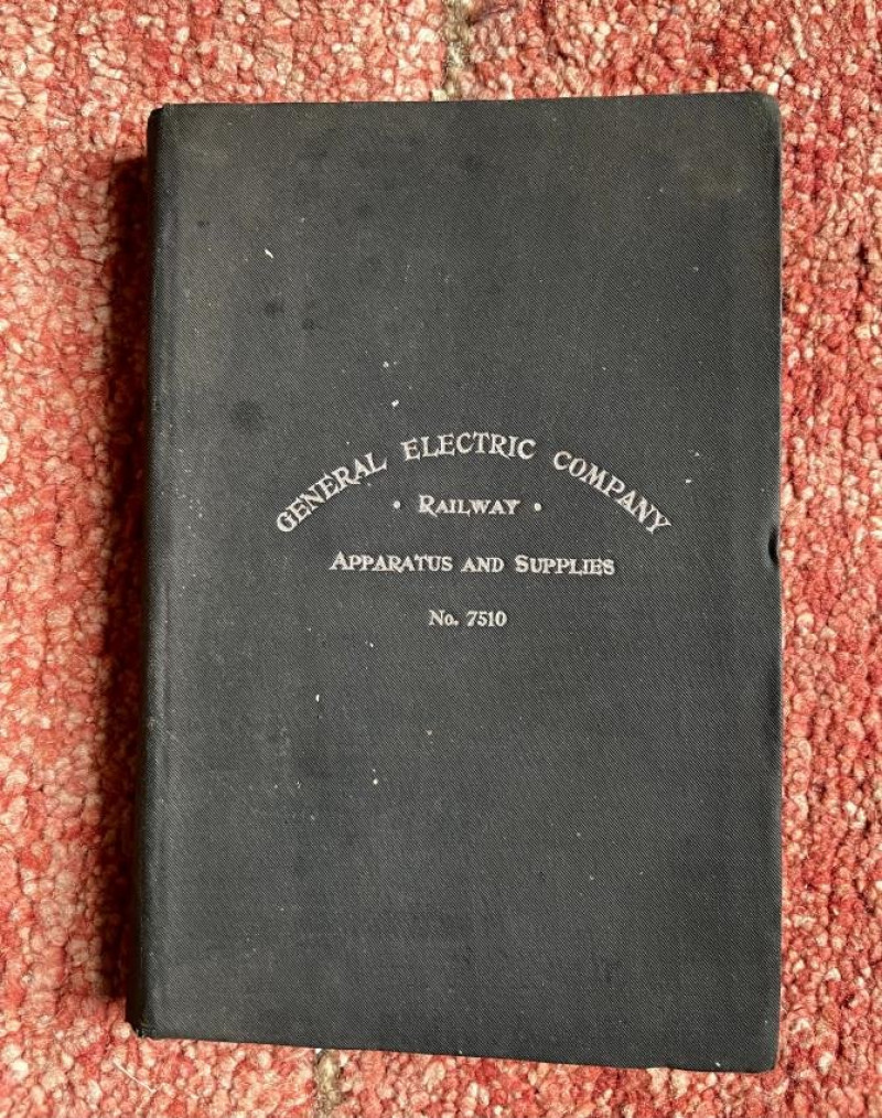 G.E.C. Railway Apparatus and Supplies Catalogue 1896