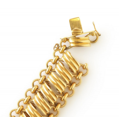 18k Gold Chain Bracelet