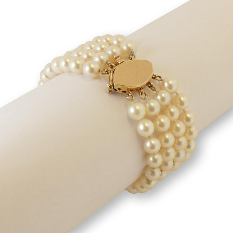 Four Strand Pearl Bracelet