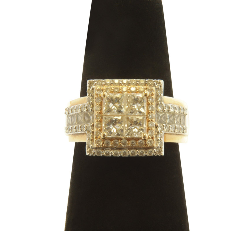 Amoro 14k Gold and Diamond Ring