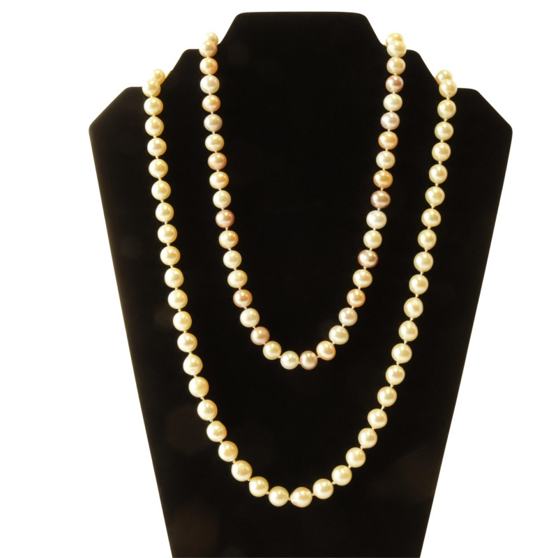 Two Art Deco Pearl Necklaces