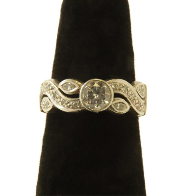 Image for Lot Vintage Diamond Eternity Ring