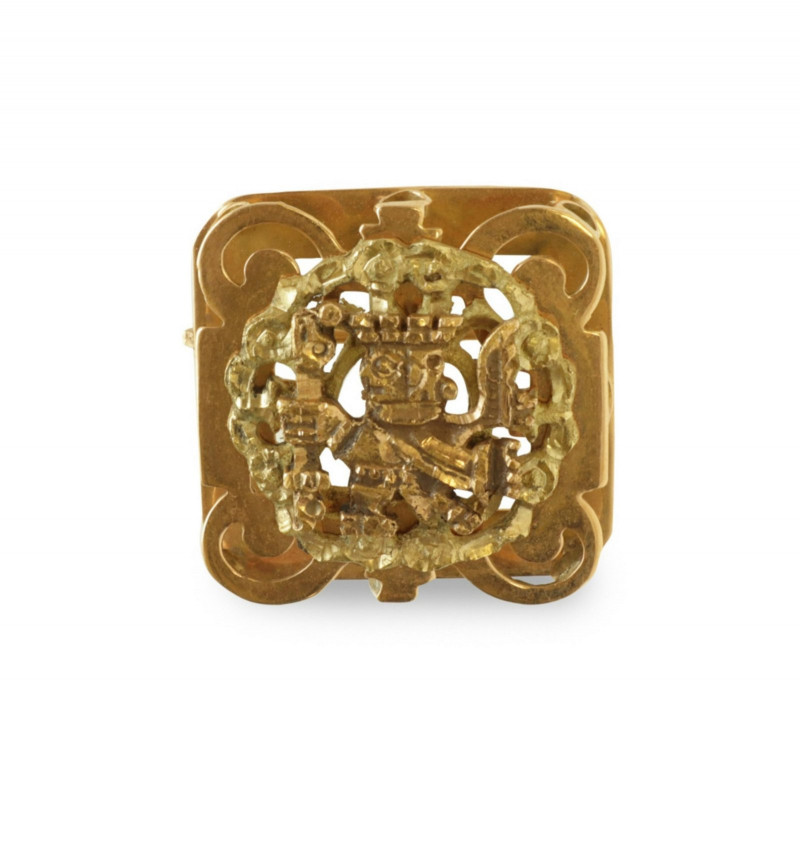 Peruvian Gold Pendant