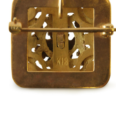 Peruvian Gold Pendant
