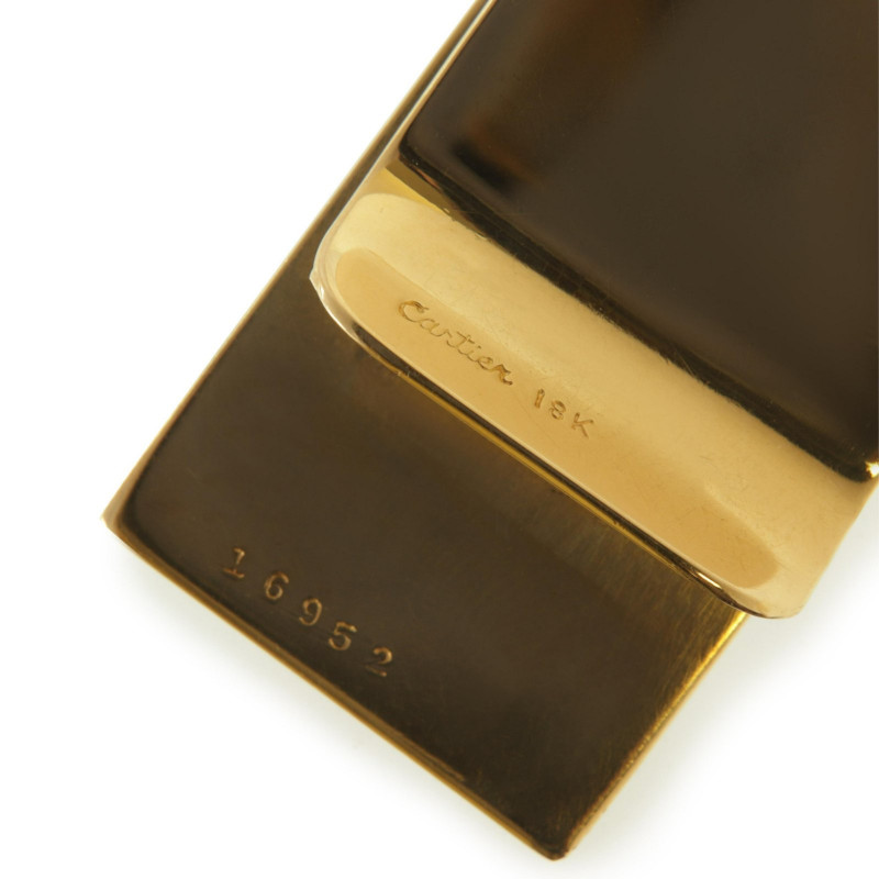 Cartier 18k Gold Money Clip