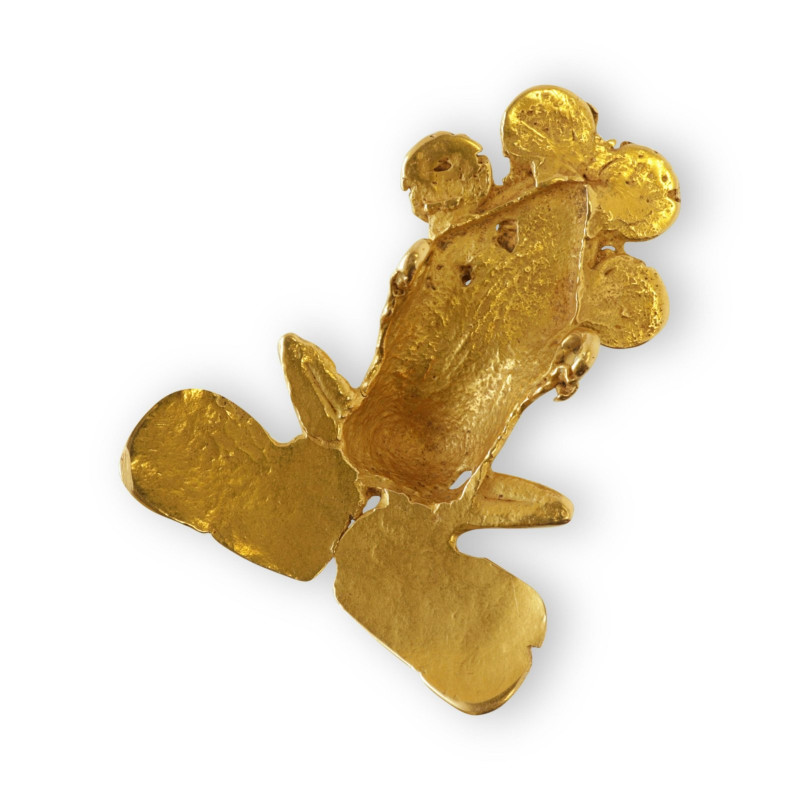 Pre-Columbian 18k Gold Pendant
