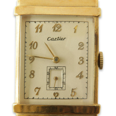 Cartier 14k Yellow Gold Wristwatch