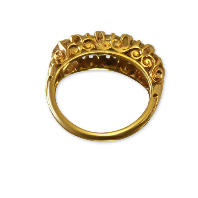 Victorian Style 1.15 tcw Diamond Ring