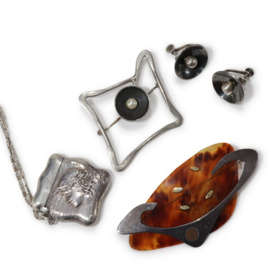 Group of Mexican Sterling Jewelry