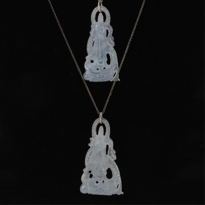 Group of African Silver Necklaces