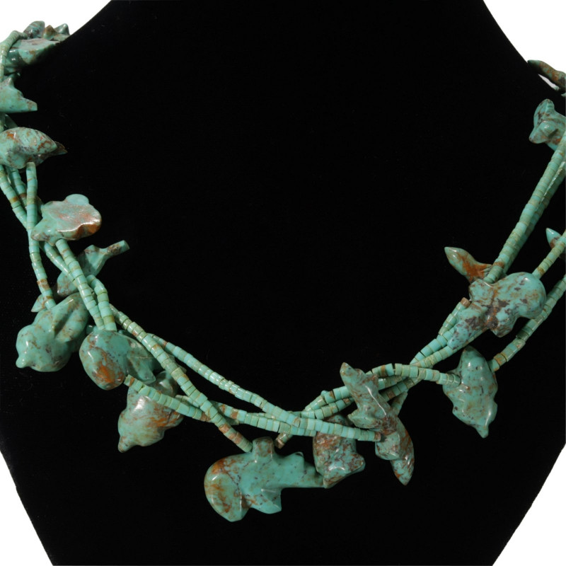 Group of Southwestern Fetish Necklaces