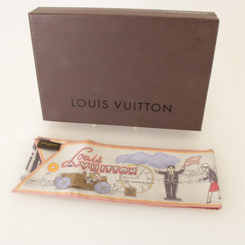 Louis Vuitton Du Voyage En Auto Bandeau Scarf