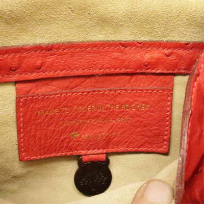 Mulberry Ostrich Shoulder Bag