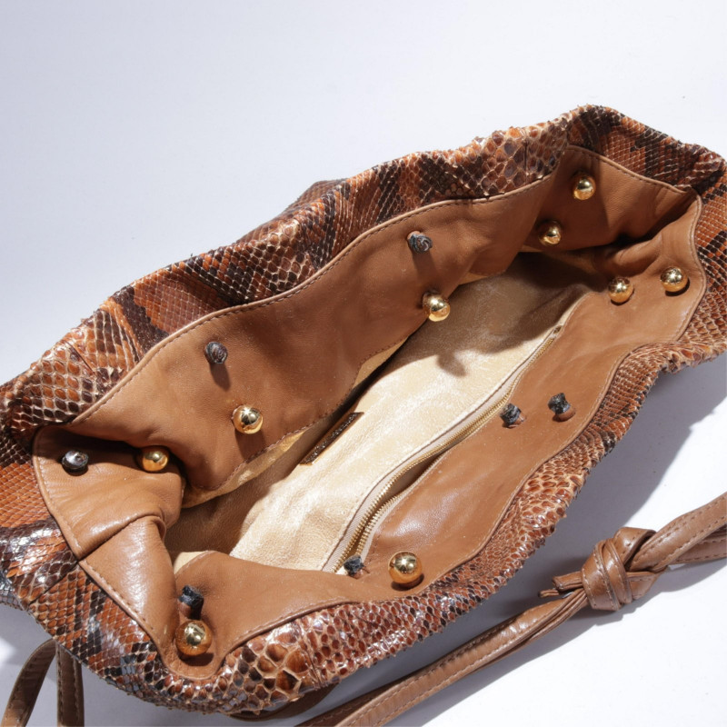 Vintage Bottega Veneta Snakeskin Bag