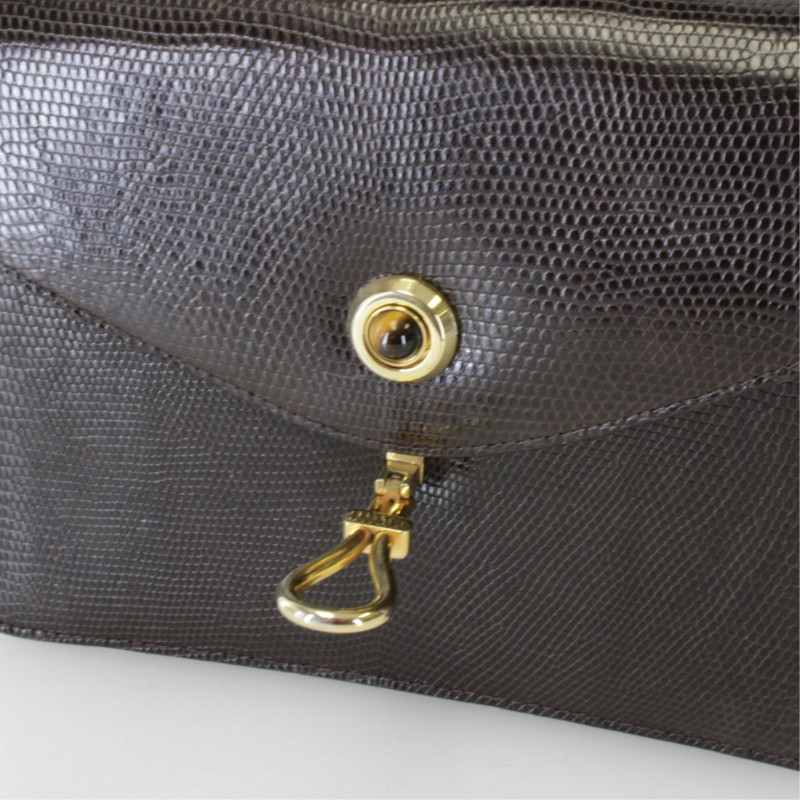 Vintage Gucci Lizard Handbag