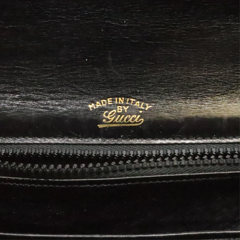 Vintage Gucci Lucite Handle Bag