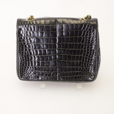 Vintage Chanel Crocodile Flap Bag