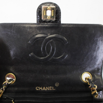Vintage Chanel Crocodile Flap Bag