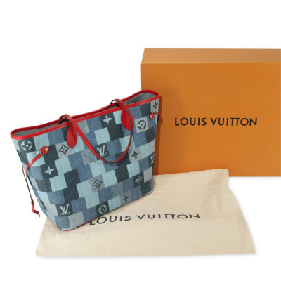 Louis Vuitton Denim Rogue Neverfull MM