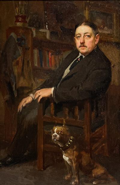 Image for Lot Jean (John) François Kaufman - The Banker and The Pug
