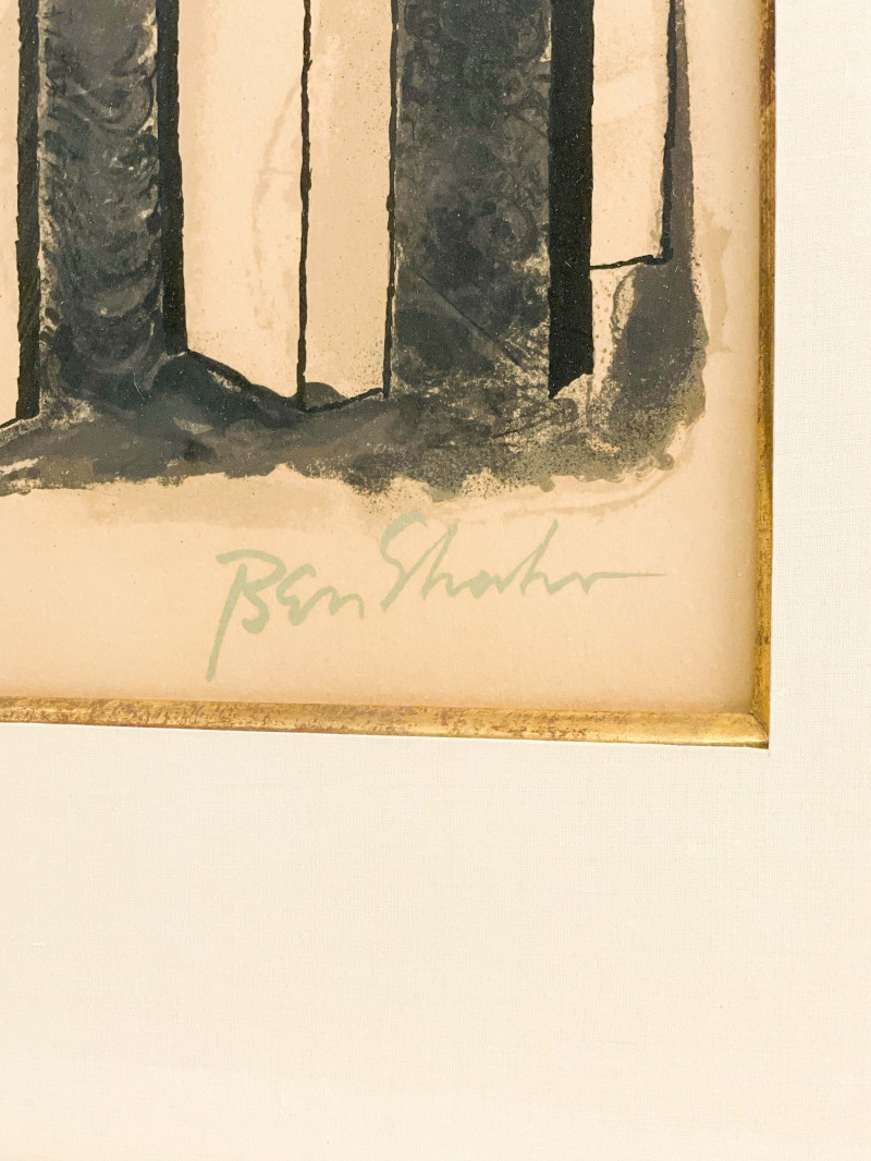 Ben Shahn - To Roads In Unknown Regions from Rilke portfolio
