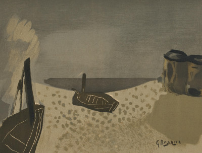 Image for Lot Georges Braque - Seashore with Boats