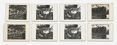 Image for Lot Edward Arthur Wilson - Group of 8 pipeline construction workers