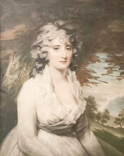 Image for Lot after Henry Raeburn - Portrait of Mrs. H.W. Lauzun