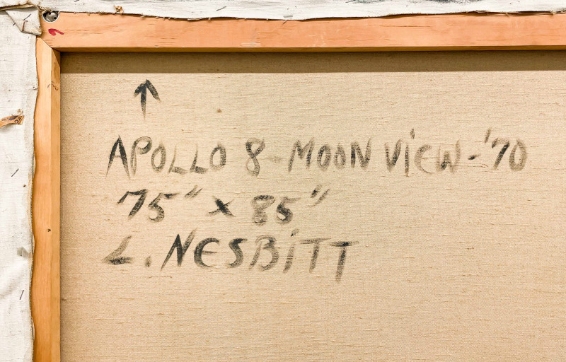 Lowell Nesbitt - Apollo 8 Moon View