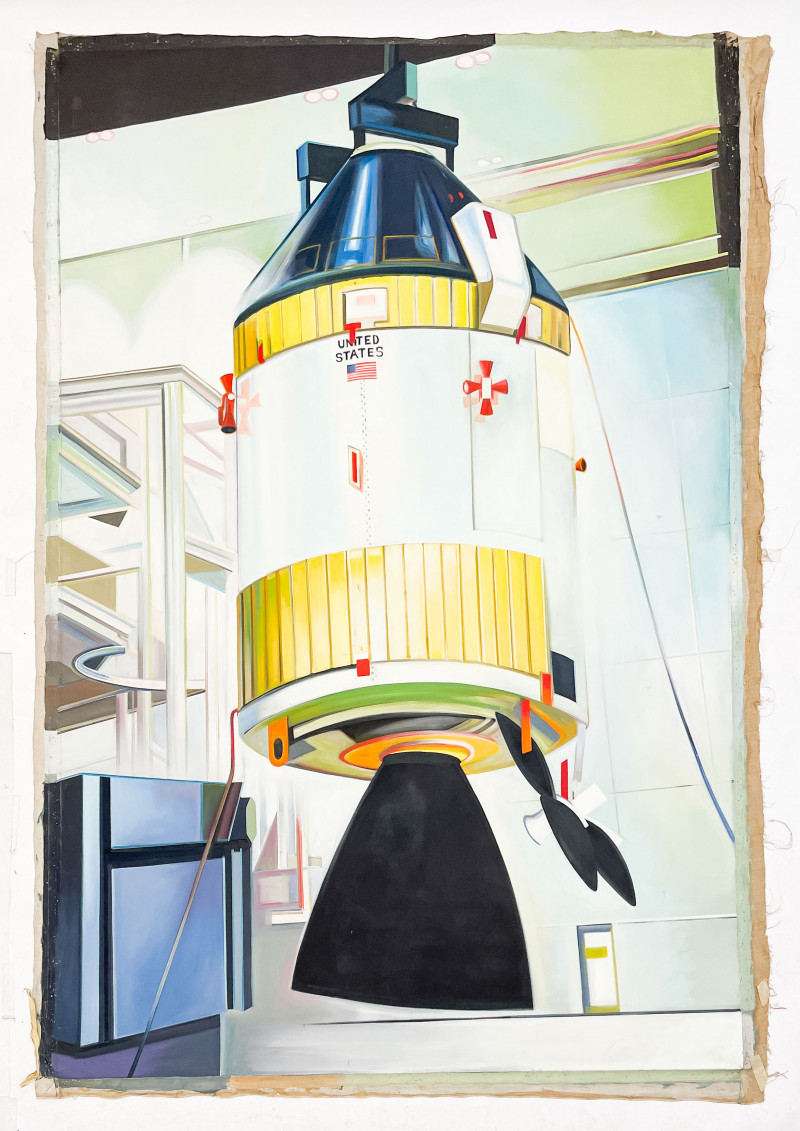 Lowell Nesbitt - Apollo 10 Cys Module