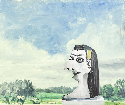 Anton Henning - Picasso in Manker No. 1