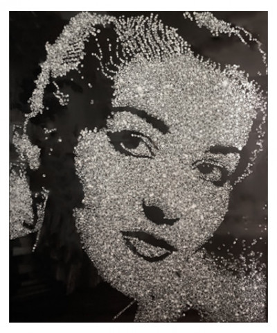 Image for Lot Vik Muniz - Maria Callas (from Diamond Dust series)