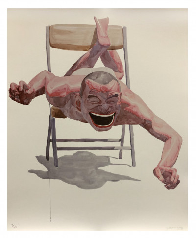 Image for Lot Yue Minjun - Untitled (Smile-ism No. 21)