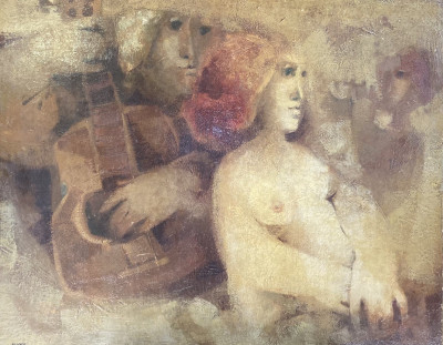 Image for Lot Alvar Sunol - Couple of Musicians