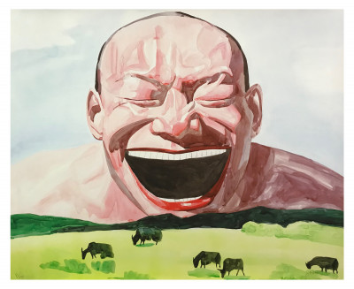 Image for Lot Yue Minjun - Untitled (Smile-ism No. 8)