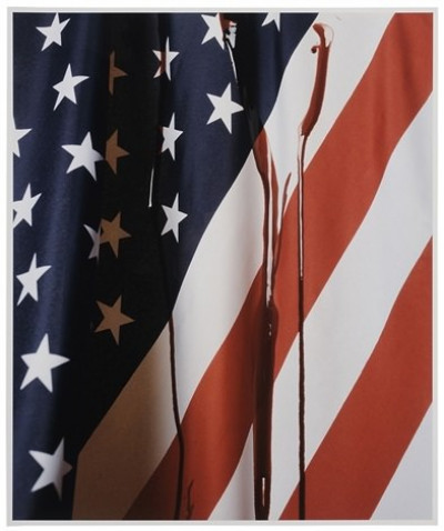 Image for Lot Andres Serrano - Blood on the Flag