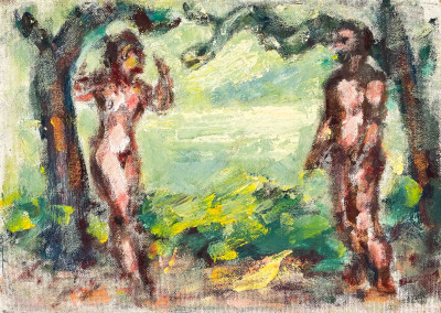 Image for Lot Friedrich Feigl - Adam and Eve
