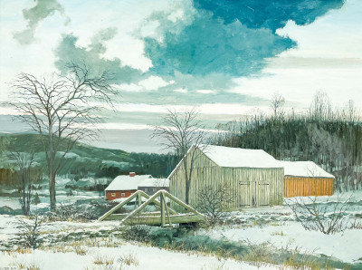 Image for Lot Eric Sloane - Winter Eve