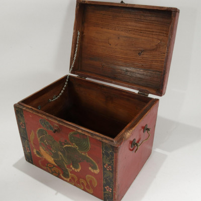 Group Of Chinese Painted Boxes