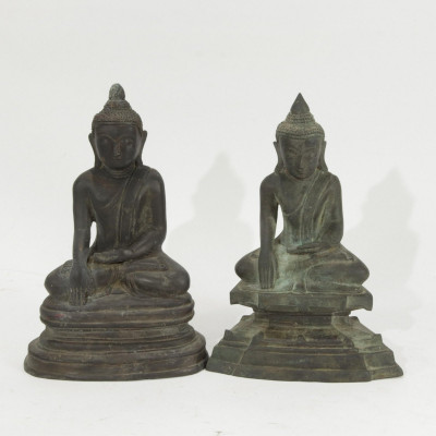 Collection Of Cast Buddhas