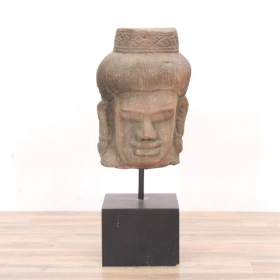Image for Lot Khmer Sandstone Head