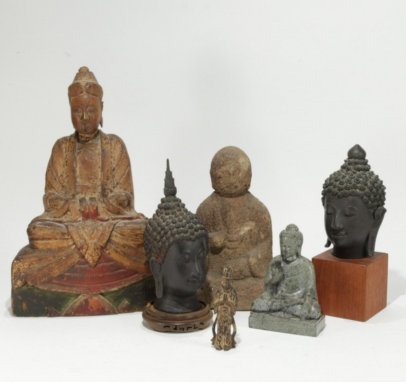Collection 20th c Buddha Statues