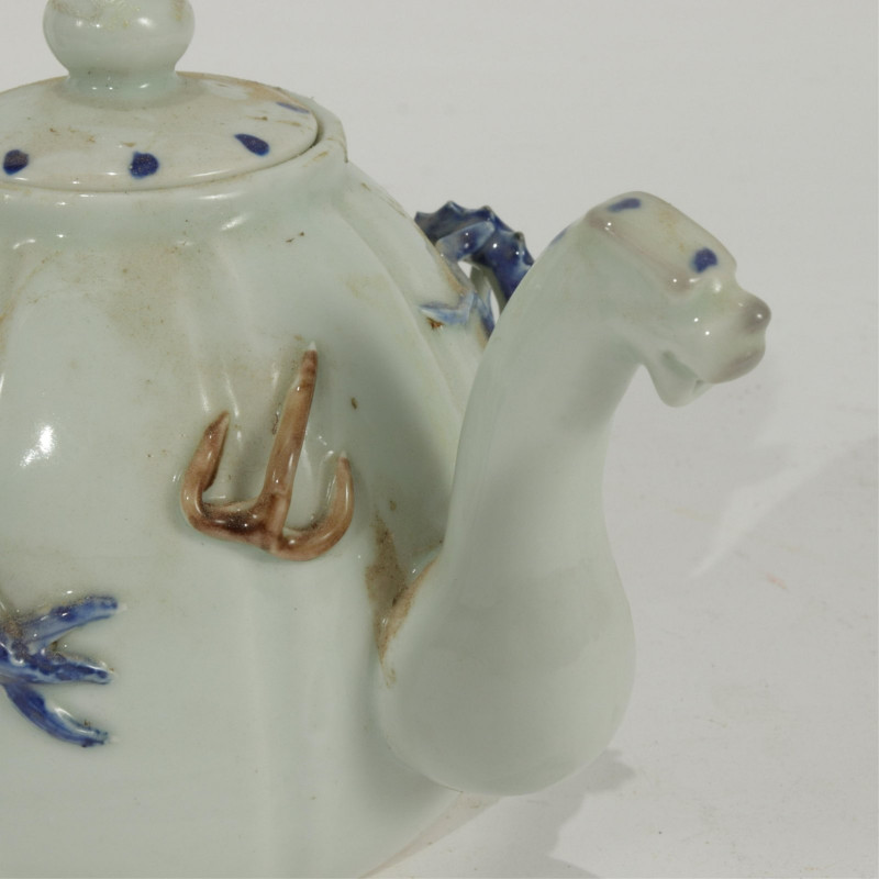 Two Chinese Porcelain Teapots