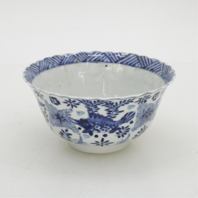 Image for Lot Chinese Underglazed Blue Bowl