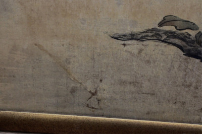 Chinese Silk Scroll painting of Birds